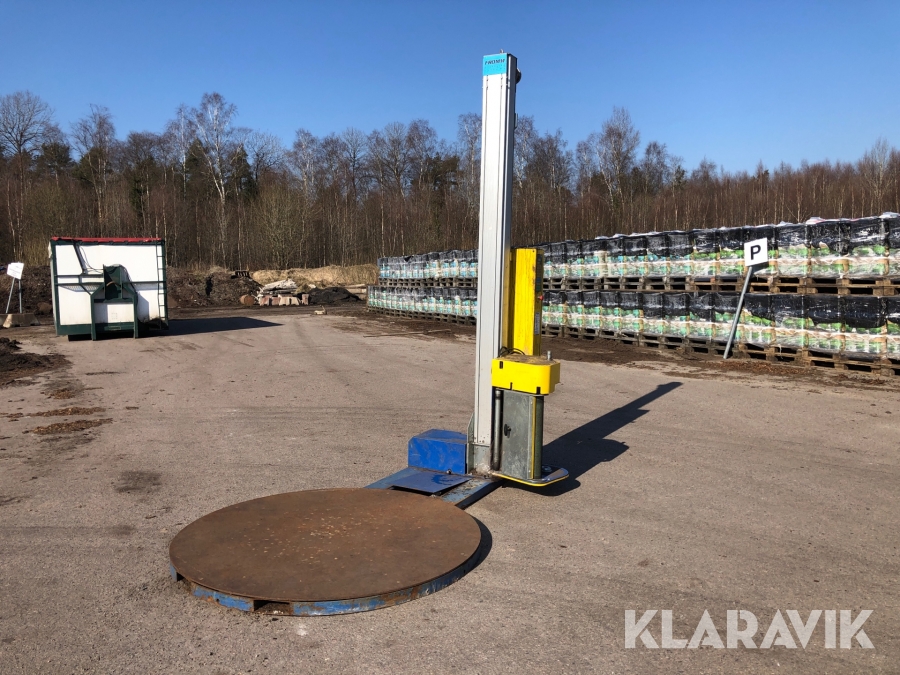 Sträckfilmsmaskin Fromm FS 401 med rotationsbord