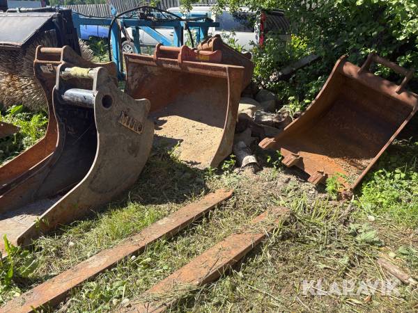 Skopor 3 st S45 fästen
