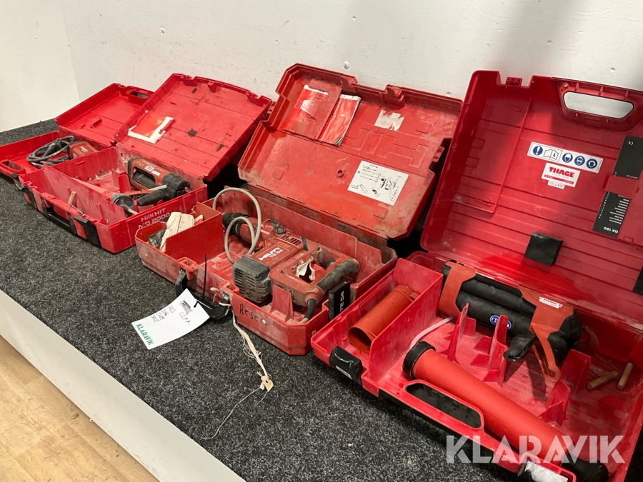 Handverktyg 4st Hilti