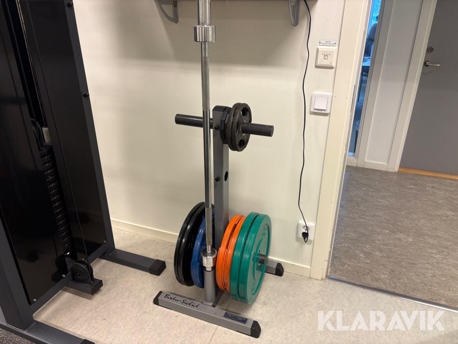 Viktställ med stång