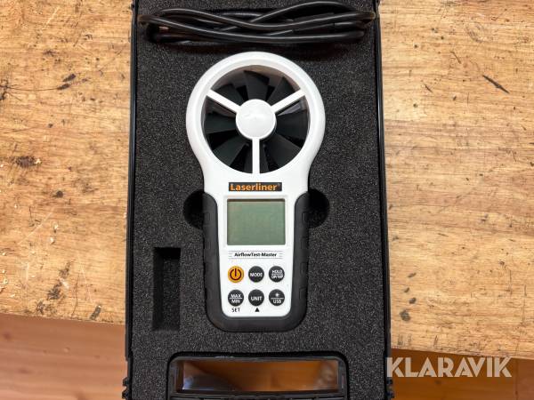 Flödesmätare Laserliner Airflow-test master