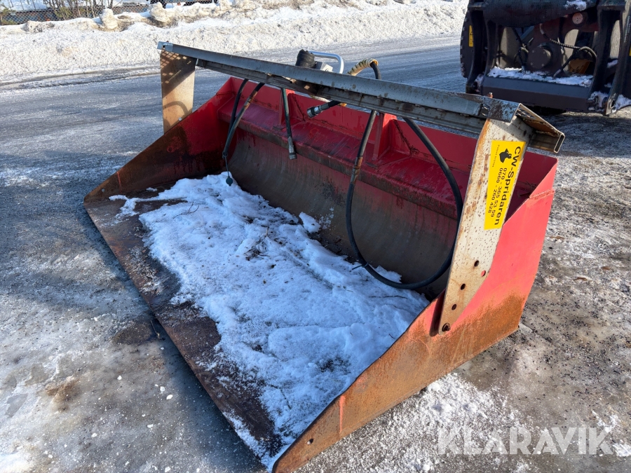 Planeringsskopa Drivex PS 290 BM med Sandbalk 