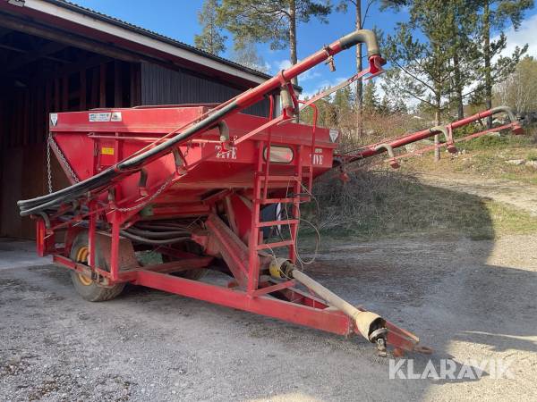 Rampkonstgödselspridare Överum Tive 3-4 Ton-Jet 12m