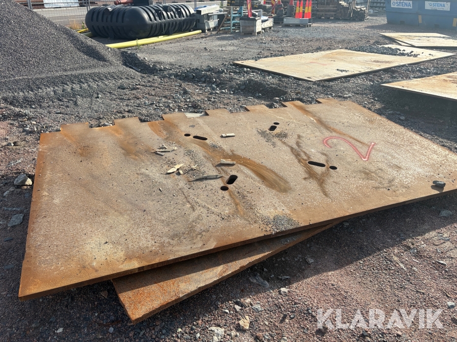 Körplåtar 2st 3x2m