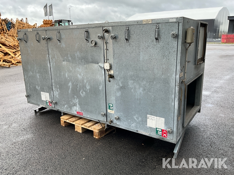 Ventilationsaggregat Bahco Ventilation ABK 60.2200 friskluft och värme