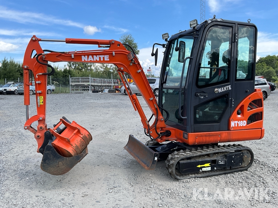 Grävmaskin Nante NT18D