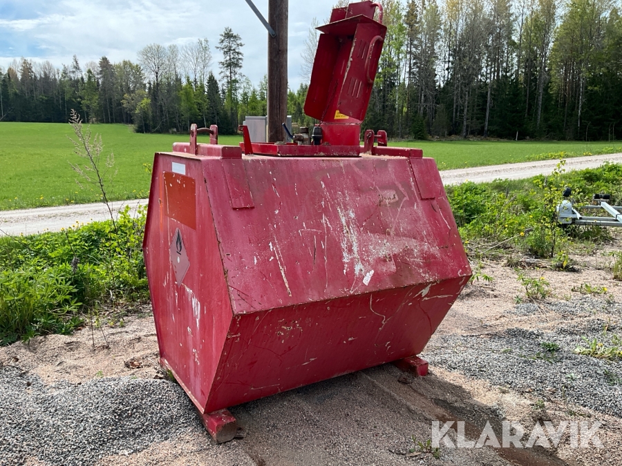 Dieseltank J-O Fheem 1500liter