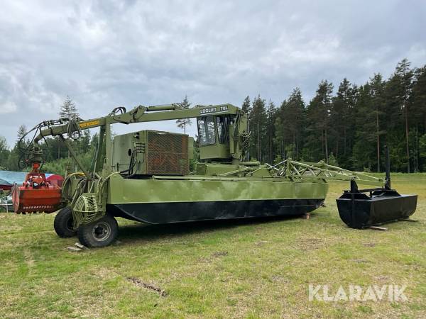 Pontongrävmaskin / mudderverk