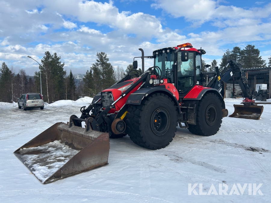 Grävlastare Huddig 1260C rälsutrustad