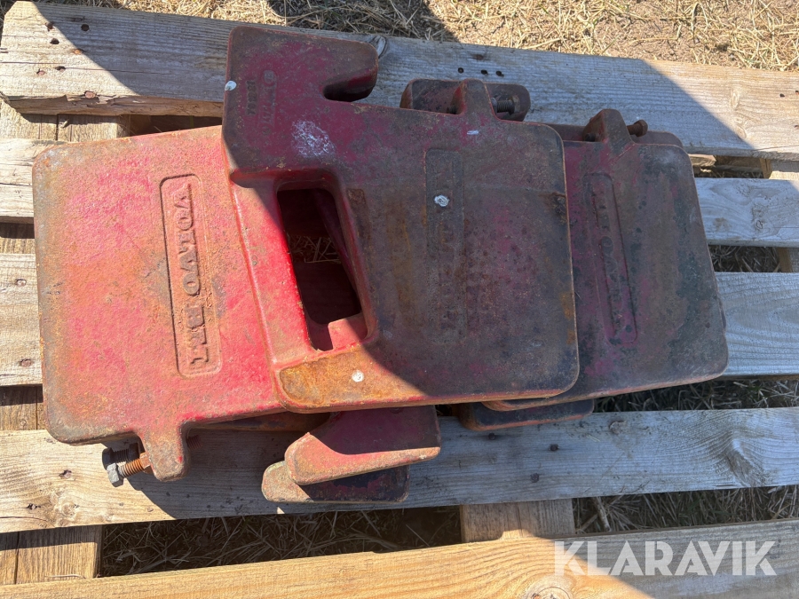 Frontvikter Volvo BM 35 kg/vikt 5 st