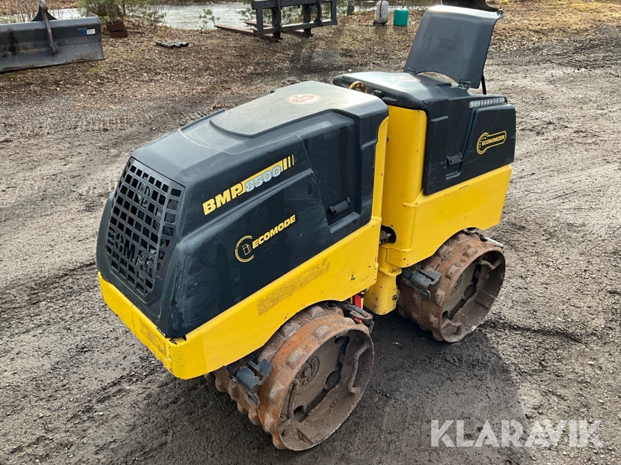 Vält Bomag BMP8500 radiostyrd