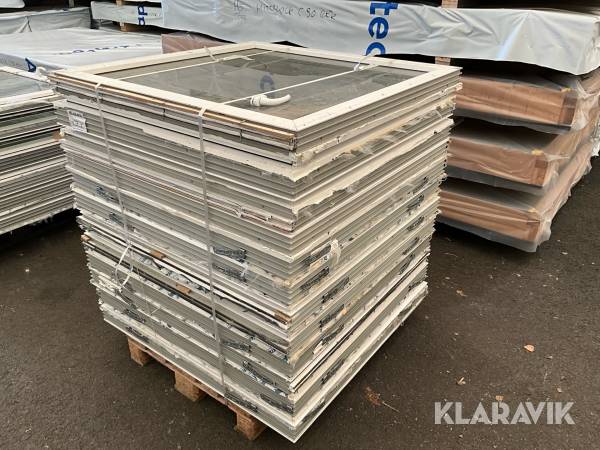 Plastfönster 12st