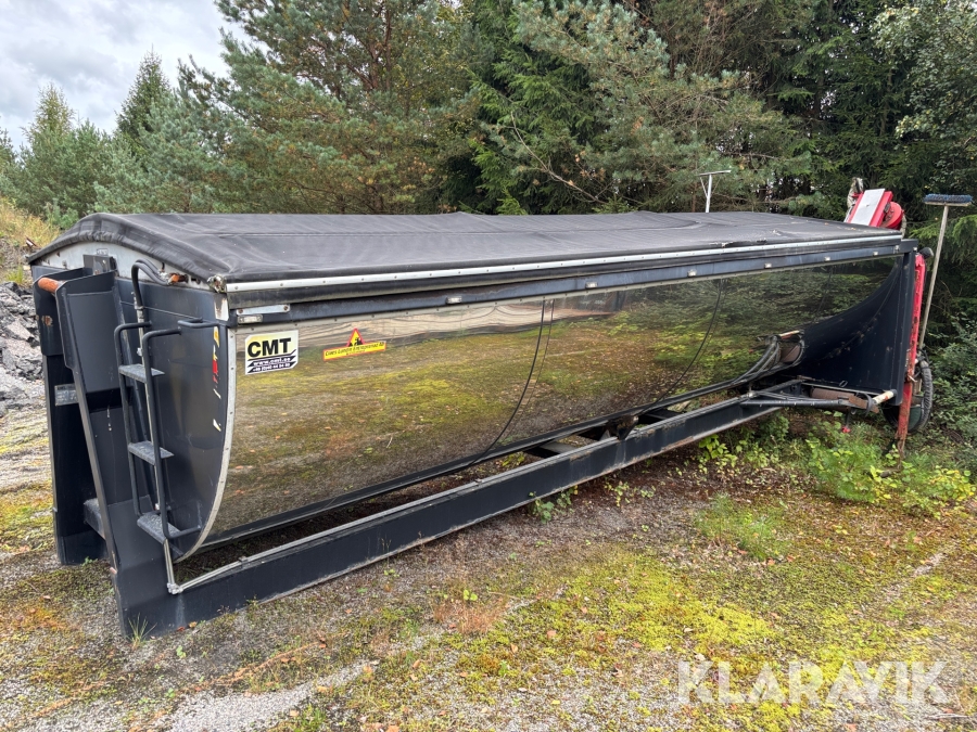 Asfaltsflak CMT ASF 13 med sprider