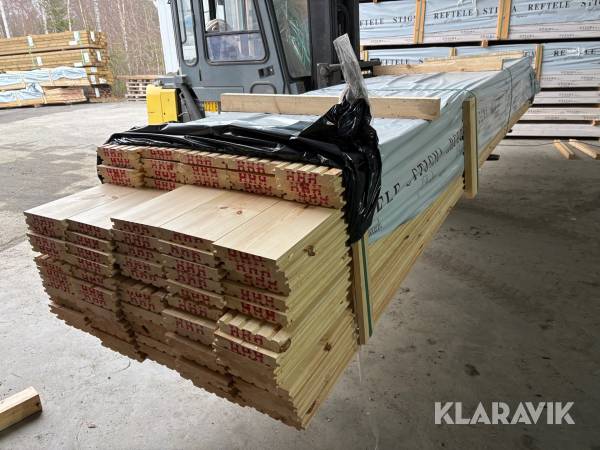 Furugolv 32x190 utskott