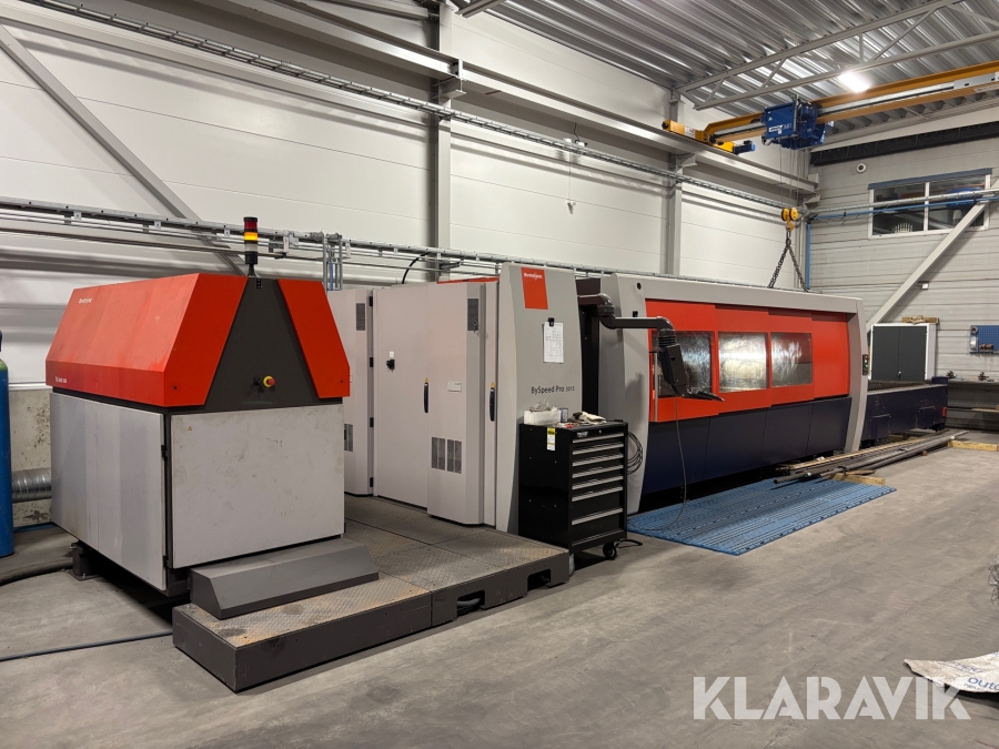 CNC Laserskärmaskin Bystronic BySpeed PRO 3015